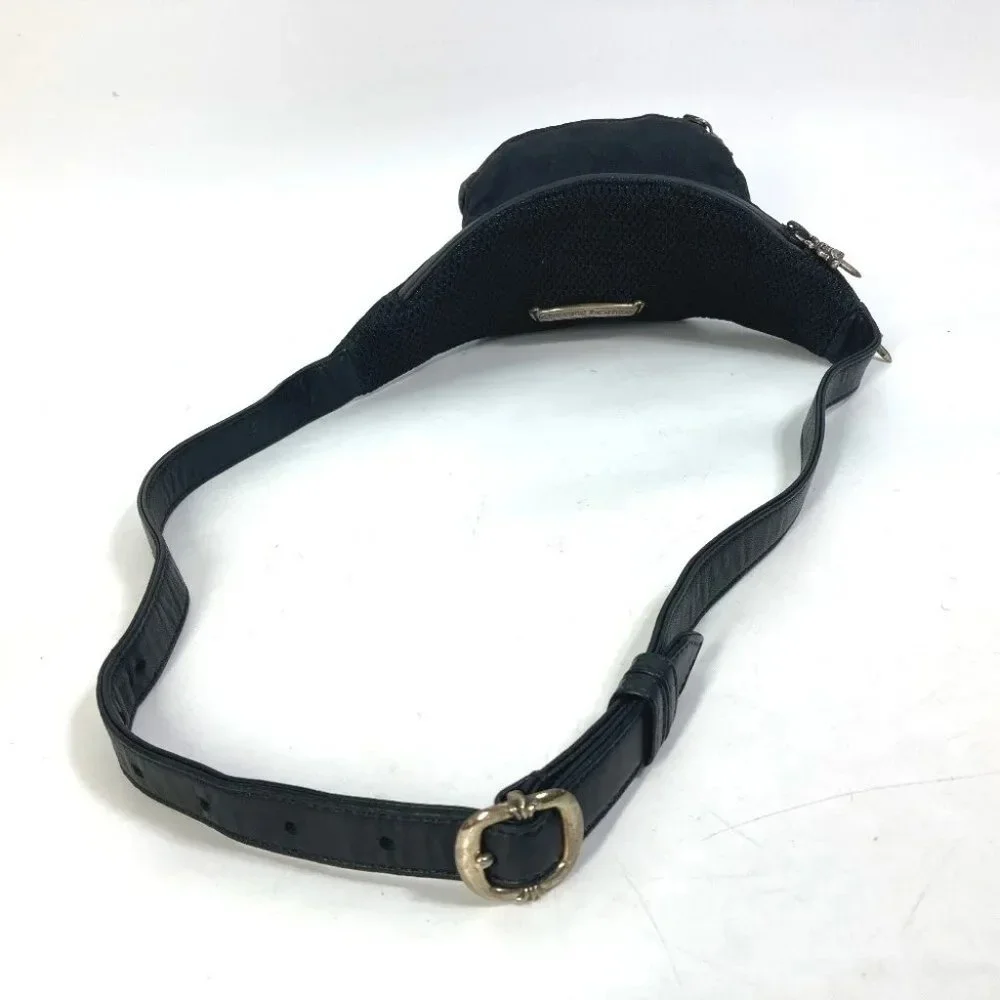 CHROME HEARTS SNAT PACK MINI Gunslinger Waist Pouch Bag body bag Nylon Black